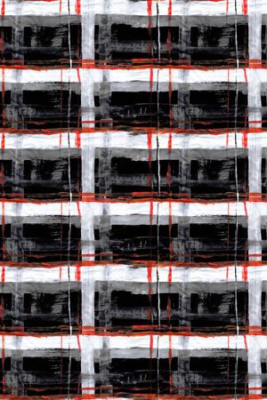 格子印花华亿平台图片