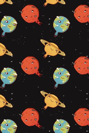 卡通印花华亿平台图片