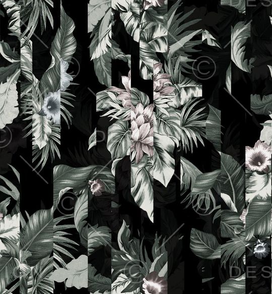 潮流时尚印花华亿平台图片