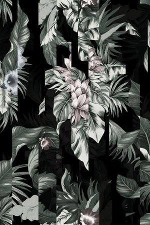 潮流时尚印花华亿平台图片