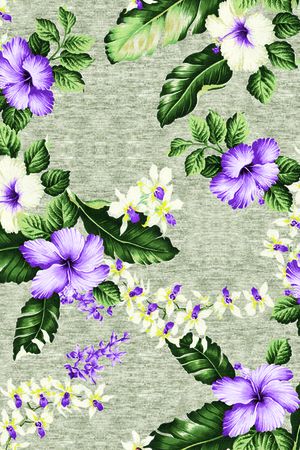 花草印花华亿平台图片