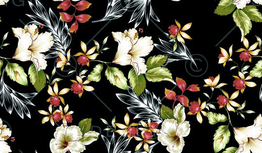 复古印花华亿平台图片