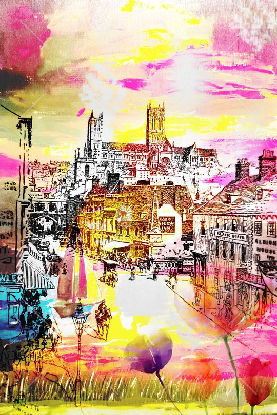 抽象印花华亿平台图片