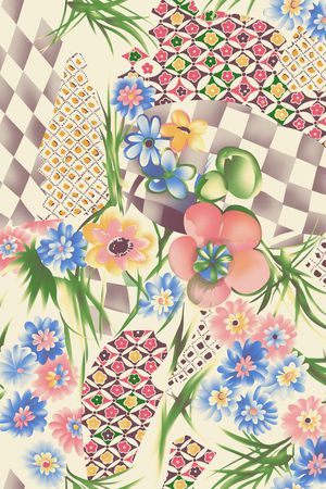 简约印花华亿平台图片