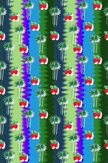 抽象印花华亿平台图片