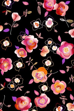 简约印花华亿平台图片