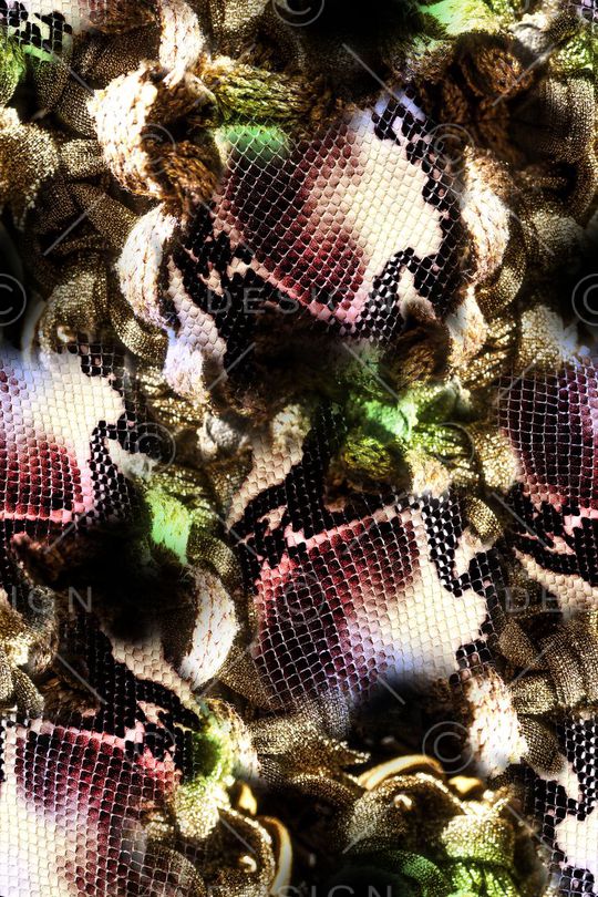 抽象印花华亿平台图片