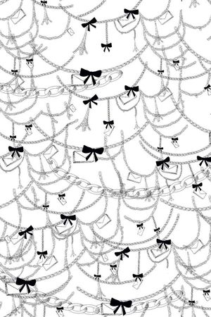 链条 埃菲尔铁塔 礼物印花华亿平台图片