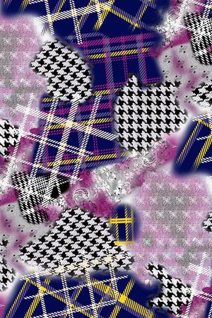 几何印花华亿平台图片