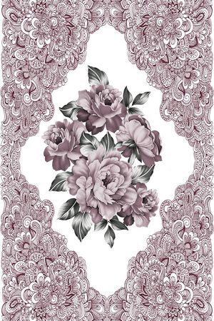 定位花印花华亿平台图片