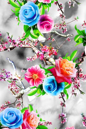 满版华亿平台印花华亿平台图片