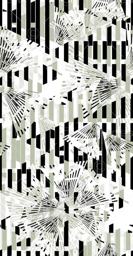 几何圆柱印花华亿平台图片