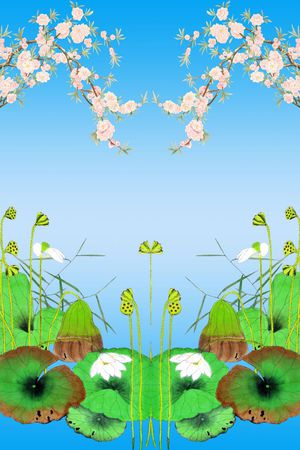 中国风印花华亿平台图片