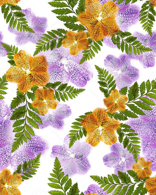 植物花卉印花华亿平台图片