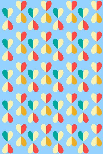 492633-卡通彩虹色爱心童装华亿平台