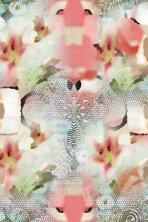 佩兹利印花华亿平台图片