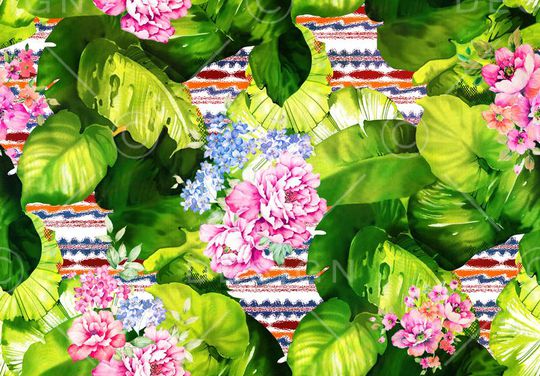 面料印花华亿平台图片