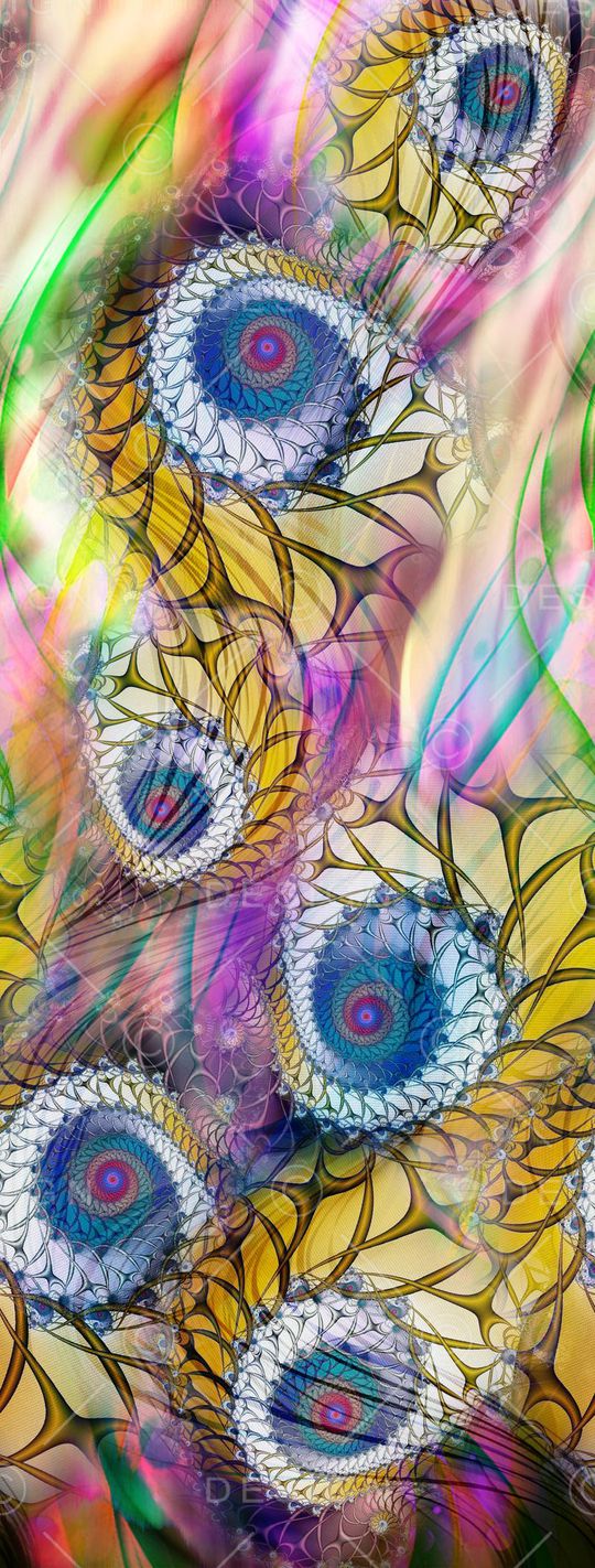 抽象印花华亿平台图片