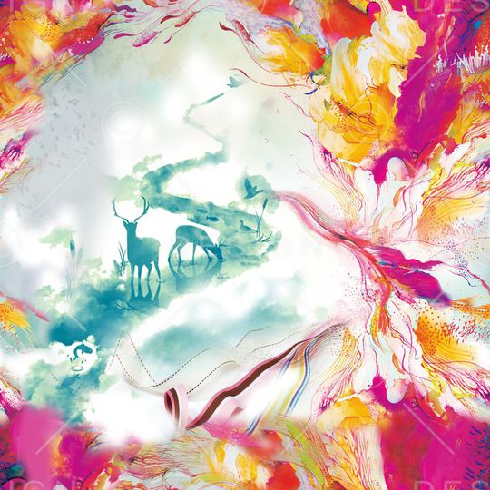 抽象印花华亿平台图片