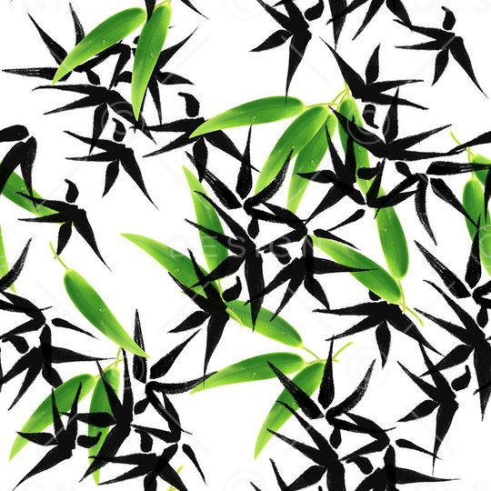 竹子印花华亿平台图片