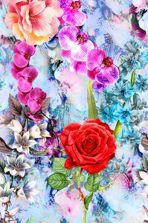 流行时尚印花华亿平台图片