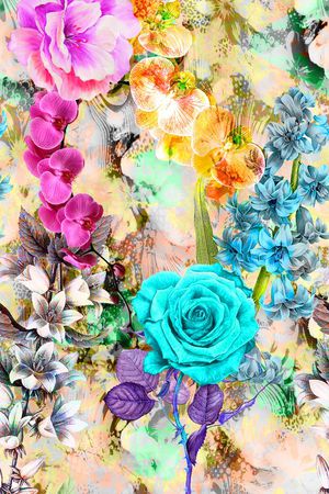 流行时尚印花华亿平台图片