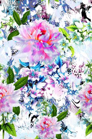 流行时尚印花华亿平台图片