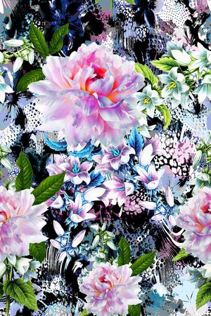 流行时尚印花华亿平台图片