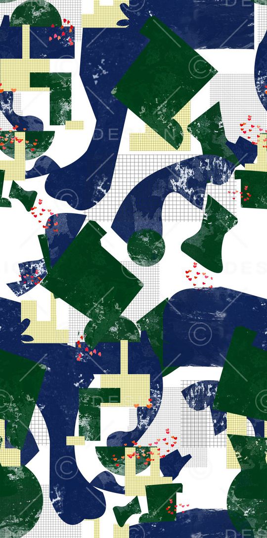 抽象印花华亿平台图片