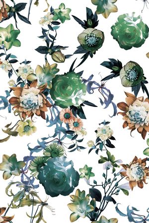 清新印花华亿平台图片