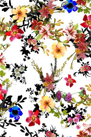 清新印花华亿平台图片