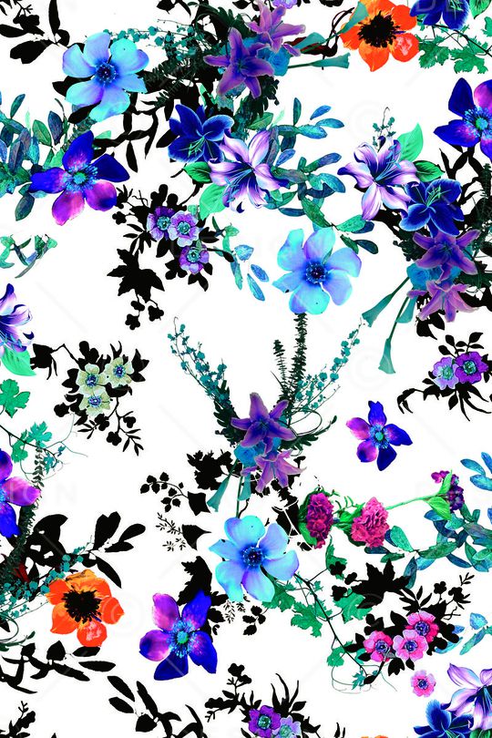 清新印花华亿平台图片