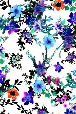 清新印花华亿平台图片