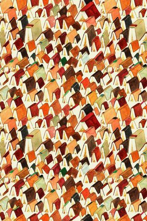 复古印花华亿平台图片