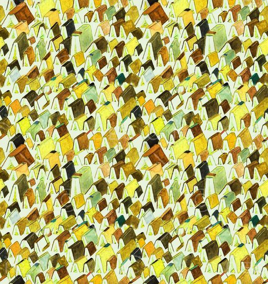 复古印花华亿平台图片