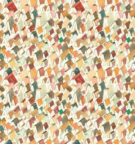 复古印花华亿平台图片