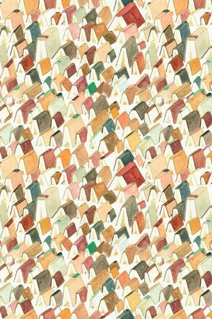 复古印花华亿平台图片