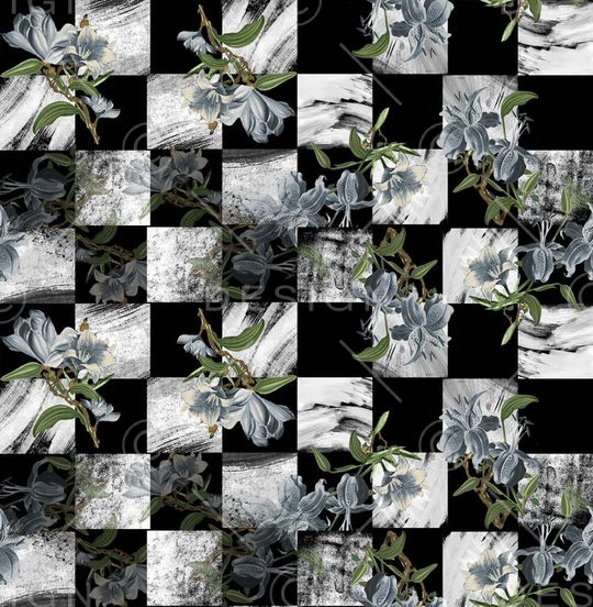 潮流时尚印花华亿平台图片