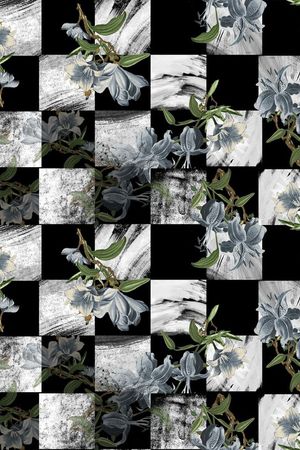 潮流时尚印花华亿平台图片