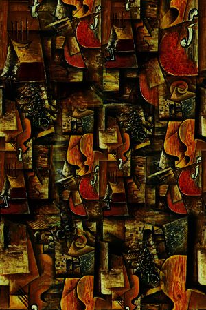 复古印花华亿平台图片