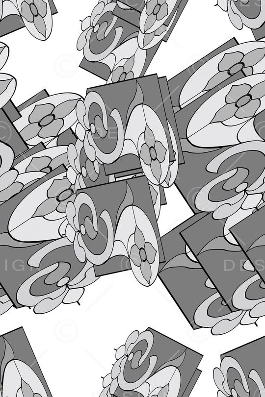 复古印花华亿平台图片