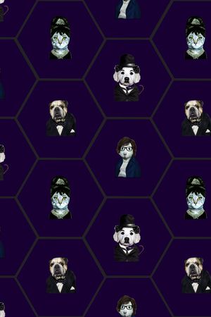 波普风印花华亿平台图片