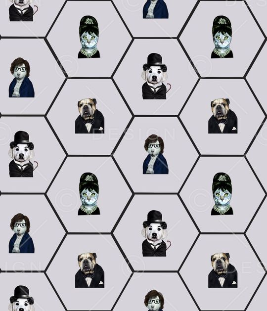 波普风印花华亿平台图片