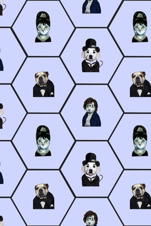 波普风印花华亿平台图片