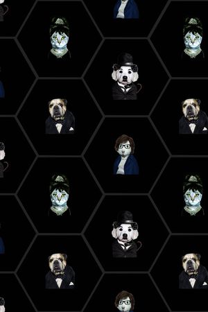 波普风印花华亿平台图片