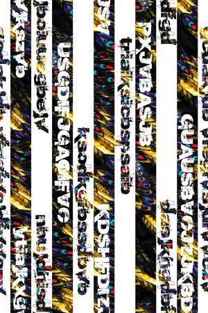 休闲时尚 炫彩 欧美 几何印花华亿平台图片