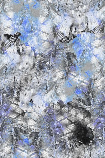 493155-休闲时尚 抽象 水彩 油画 服装面