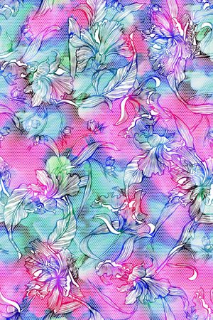 流行时尚印花华亿平台图片