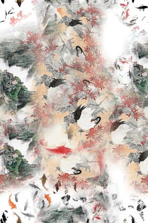 时尚印花华亿平台图片