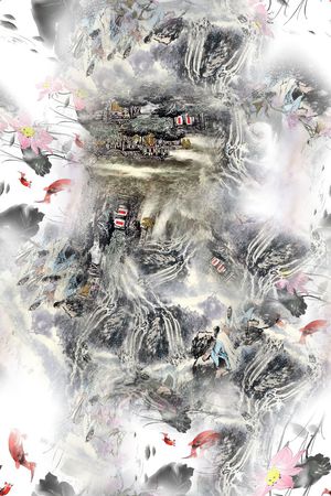 大牌印花华亿平台图片